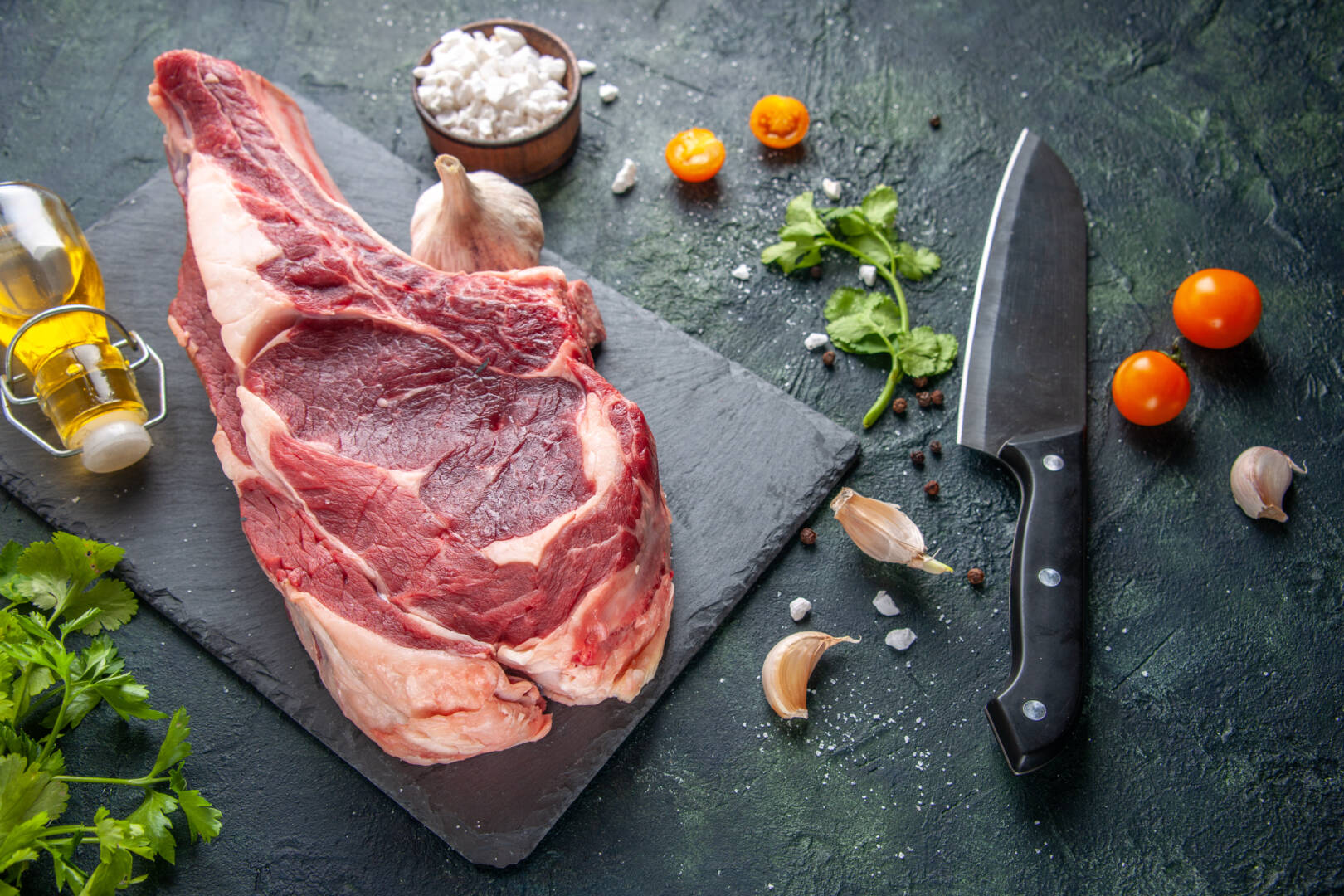 Телешки стек с масло и розмарин